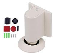 2026 New Door Wedge Stopper, Magnetic Door Stopper for Bottom ofDoor, No Drill Invisible Doorstops for InsideDoor, DoorCatch Holder to Keep Doors Open (White)
