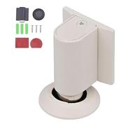 2026 New Door Wedge Stopper, Magnetic Doors Stoppers for Bottom of Door, No Drill Invisible Doorstops for Inside Doors, Duty Catch Holder, Dual Magnetic Design, Strong Suction (White)