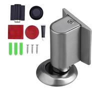 2026 New Door Wedge Stopper, No Drill Invisible Doorstops for Inside Outside, Magnetic Door Stops Door Catch Holder Keep Door Open (Gray)