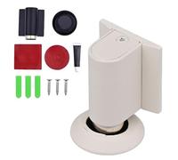 2026 New Door Wedge Stopper, No Drill Invisible Doorstops for Inside Outside, Magnetic Door Stops Door Catch Holder Keep Door Open (White)
