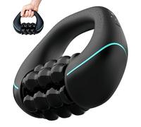 2026 New Electric Handheld Rolling Massager, 20cm Rechargeable Portable Electric Deep Tissue Massage Roller, Powerful, 3-Speed Rolling Percussive Muscle Roller for Legs, Back, Shoulders (Black)