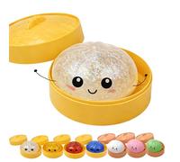 2026 NEW Glitter Dumpling Squishy Toy - Soft Squeeze Anxiety Relief Fidget Stress Relief (Trasparente)