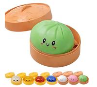 2026 NEW Glitter Dumpling Squishy Toy - Soft Squeeze Anxiety Relief Fidget Stress Relief (Verde)