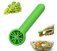 2026 New Grape Cutter Slicer, Grape Cutter Tool, Grape Tomato Cherry Strawberry Cutters Tools Into 4 Pieces, Quarter Grapes Slicer Kitchen Gadget for Vegetable Fruit Salad (1Pcs)