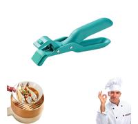 2026 New Hot Plate Gripper Lifters Tongs, Multi-Function Anti-Scald Bowl Holder Clip, Silicone Non-slip Hot Dish Plate Holder, For Hot Bowls & Plates (1pc Blue)