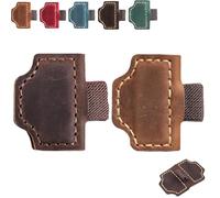 2026 New Magnetic Leather Pen Holder Bookmark, Personalized Bookmarks, Customized Gifts for Readers (2PCS-A,V)