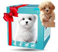 2026 New Nicoo My Realistic Robot Puppy, Robot Dog That Acts Like A Real Dog, Ai Dogs for Adults Realistic for Adults, Walking, Barking, Tail Wagging, Gift for Pet Lover (#2)