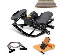 2026 New Rock Stepper Side to Side, Stepper fitness a dondolo laterale con LCD per monitorare le calorie dei passi temporali, macchina per allenamento a casa a basso impatto per ginocchia e articolazi