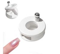 2026 New Rotating Cat Eye Magnet, 360°Rotating Cat's Eye Magnet, Effortlessly Create Salon-Perfect Cat EyeNails with Uniform Magnetic Force & Beginner-Friendly Design (White)