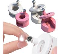2026 New Rotating Cat's Eye Magnet, Automatic Glass Bead Suction Of Cat Eye Nail, Beginner Friendly Nail Tool with Excellent Light Absorption and Uniform Magnetic Force (mix di 2 pezzi)