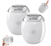 2026 New Smart Fingernail Grinder Pro, Electric Nail Clipper with LED Light 3 Speeds, Universal Automatic Fingernail Grinder for Adults and Children, USB Rechargeable (2pcs)