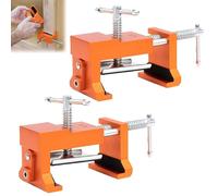 2026 New Woodworking Drilling Holding Clip, Cabinet Clamps for Installing Cabinets, Claw Clamps for Cabinets, Drill Guide Claw Jig for Cabinet Fixing (2 Set)