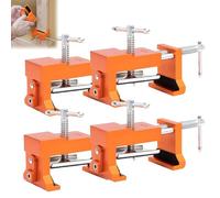 2026 New Woodworking Drilling Holding Clip, Cabinet Clamps for Installing Cabinets, Claw Clamps for Cabinets, Drill Guide Claw Jig for Cabinet Fixing (4 Set)