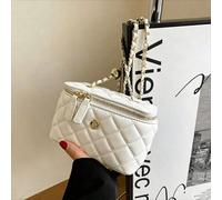 2026 Nuova borsa a spalla da donna, con design trapuntato a diamante francese e uno stile elegante a scatola quadrata con catena. Disponibile in due misure, può essere indossata come borsa a spalla si