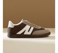 2026 Nuove scarpe da ginnastica marroni tedesche per donna, sneaker casual con suola spessa e platform, autunno/primavera EUR36,EUR37,EUR38,EUR39,EUR40,EUR41,EUR42,EUR43,EUR44Blocchi di colore