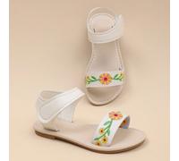 2026 Nuovi mocassini in morbida pelle con ricamo floreale per ragazze, adatti per lo shopping al supermercato, gli incontri con gli amici, le mostre d'arte e altre occasioni EUR34,EUR35,EUR36,EUR26,EU