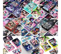 2026 Nuovo - 124 pezzi/96 pezzi/92 pezzi/55 pezzi/30 pezzi Carte fotografiche di Alien Stage Anime, Carte di raccolta di adesivi mini di Alien Stage - Regalo per vacanze, Regalo di compleanno, Regalo 