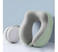 [2026 Nuovo Arrivo Molto Venduto] Cuscino da collo a forma di U in memory foam con borsa per il trasporto, cuscino da viaggio portatile per il pisolino, cuscino da collo a lento ritorno, essenziale pe