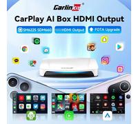 2026 Nuovo CarlinKit Android 13 CarPlay AI Box HDMI Wireless CarPlay Android Auto TV Video Box Qualcomm SDM660 Schermo diviso a 8 core