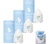 2026 Nuovo detergente avanzato per WC 2.0, profumo fresco e pulito automatico a lunga durata, kit gel per il trattamento dell'acqua dei WC, non è necessario strofinare,3