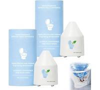 2026 Nuovo detergente avanzato per WC 2.0, profumo fresco e pulito automatico a lunga durata, kit gel per il trattamento dell'acqua dei WC, non è necessario strofinare,2