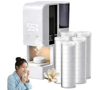 2026 Nuovo dispenser di asciugamani caldi, dispenser di asciugamani caldi veloce in 5-10 secondi, temperatura costante 55°C (131°F), serbatoio da 500 ml, asciugatura automatica, Machine+100PcsTowels