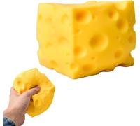 2026 Nuovo Giocattolo Squishy Al Formaggio Extra Large, Giocattoli Sensoriali Antistress Comprimibili, Giocattoli Morbidi Da Spremere A Mano, Elastico A Lievitazione Lenta