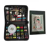 2026 Nuovo kit per ricamo a punto libro da cucito kit da cucito portatile per principianti con kit di strumenti completo Tutorial didattico e tessuto riutilizzabile per principianti e amanti del