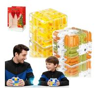2026 Nuovo labirinto 3D Puzzle Maze Cube, 3D Rolling Ball Maze Cube con Color-Match Ball, coinvolgente rompicapo giocattolo, puzzle 3D MazeGames, gioco educativo di messa a fuoco regalo per riunioni