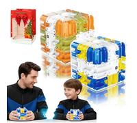 2026 Nuovo labirinto 3D Puzzle Maze Cube, 3D Rolling Ball Maze Cube con Color-Match Ball, Giocattolo coinvolgente rompicapo, Puzzle 3D MazeGames, Gioco di messa a fuoco educativo regalo per riunioni