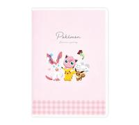2026 NUOVO Pokemon B6 Menthly Planner 2027 Pink Check Square Designs Made...