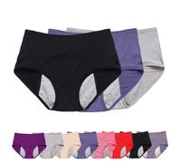 2026 Nuovo supporto per pavimento pelvico e biancheria intima a tenuta stagna, biancheria intima da donna a tenuta stagna per le donne, 3 pezzi-G, XXL