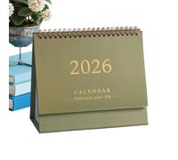 2026 Organizzatore desktop - Calendario da 16 pollici per il monitoraggio degli appuntamenti, compito con pagine di facili, data del prossimo anno per l'uso della sala da studio a casa, carta eco