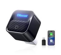 (2026) OTTOCAST 2-in-1 Adattatore Wireless CarPlay & Android Auto | Ottocast Mini Core con Cambio Telefono a Un Pulsante, WiFi 6 & Bluetooth 5.4, Connessione Automatica Ultra-Veloce