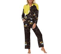 2026 Pantaloni da donna Pigiama morbido ed elegante - comodi indumenti da notte per il relax nella vita di tutti i giorni, comfort di notte., Nero , 4XL