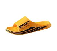 2026 pantofole da uomo comode estive all'aperto bagno slip spiaggia coppia unisex sandali sandali casual pantofole uomo 45 chiuse, giallo., 45 EU