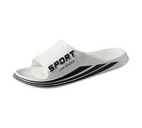 2026 pantofole da uomo comode estive all'aperto bagno slip spiaggia coppia unisex sandali sandali casual pantofole uomo 45 chiuse, bianco, 39 EU