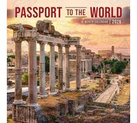 2026 Passport to the World Mini Wall Calendar Multi-Lingual