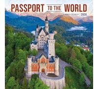 2026 Passports to the World Wall Calendar Multi-Lingual