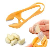 2026 - Pelapatate per aglio con foro per appenderlo, clip manuali per la rimozione della pelle, pelador de ajos, pinzette multiuso per evitare l'odore sulle mani, gadget da cucina