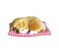 2026 Peluche cane divertente che dorme nel materasso, giocattolo per bambole, mini cane nella scarpa con rumore di miagolo, giocattolo per gattini addormentato, decorazione per bambini, ragazzi e