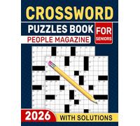 2026 People Magazine Crossword Puzzles Book For Seniors: Balanced Word Tasks Suitable for Calm, Steady Focus
