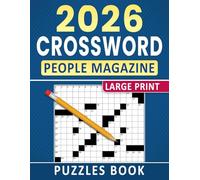 2026 People Magazine Crossword Puzzles Book Large Print: Comfortable word challenges designed for enjoyable solving time