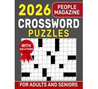 2026 People Magazine Crossword Puzzles For Adults And Seniors: A Pleasant Way to Add Relaxed Word Fun to Your Day