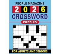 2026 People Magazine Crossword Puzzles For Adults And Seniors: A smooth, well-rounded collection created for all readers