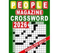 2026 People Magazine Crossword Puzzles For Adults: Engaging Puzzles Featuring Fun Themes and Relaxing Brain Boosts