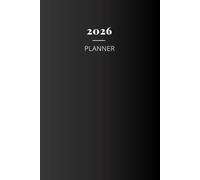 2026 Planner: 12-Month Weekly/Monthly Organizer with Task and Habit Tracking. Focus on productivity and positive daily routines.