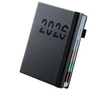 2026 Planner - 5.71x8.46x10.24in Paper Agenda Weekly Datebook, Academic Notebook, Portable Journal For Students, Professionals, School, Business, Home, Men, Women