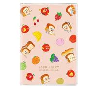 2026 Planner B6 Diario mensile Bread Thief/B dicembre 2025 - gennaio 2027