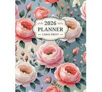 2026 Planner Large Print: Monthly Calendar With USA Holidays and Weekly Organizer, for Visually Impaired